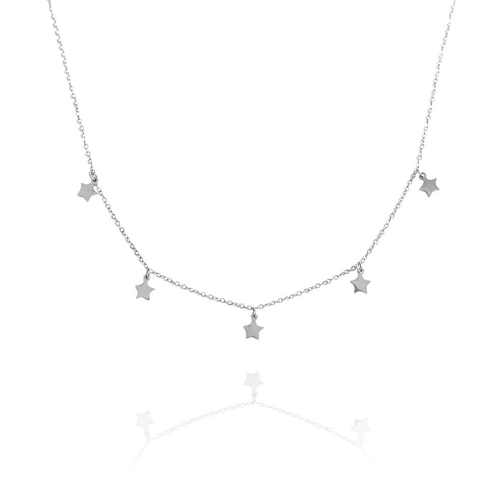 COLLAR ESTRELLAS ı PLATA