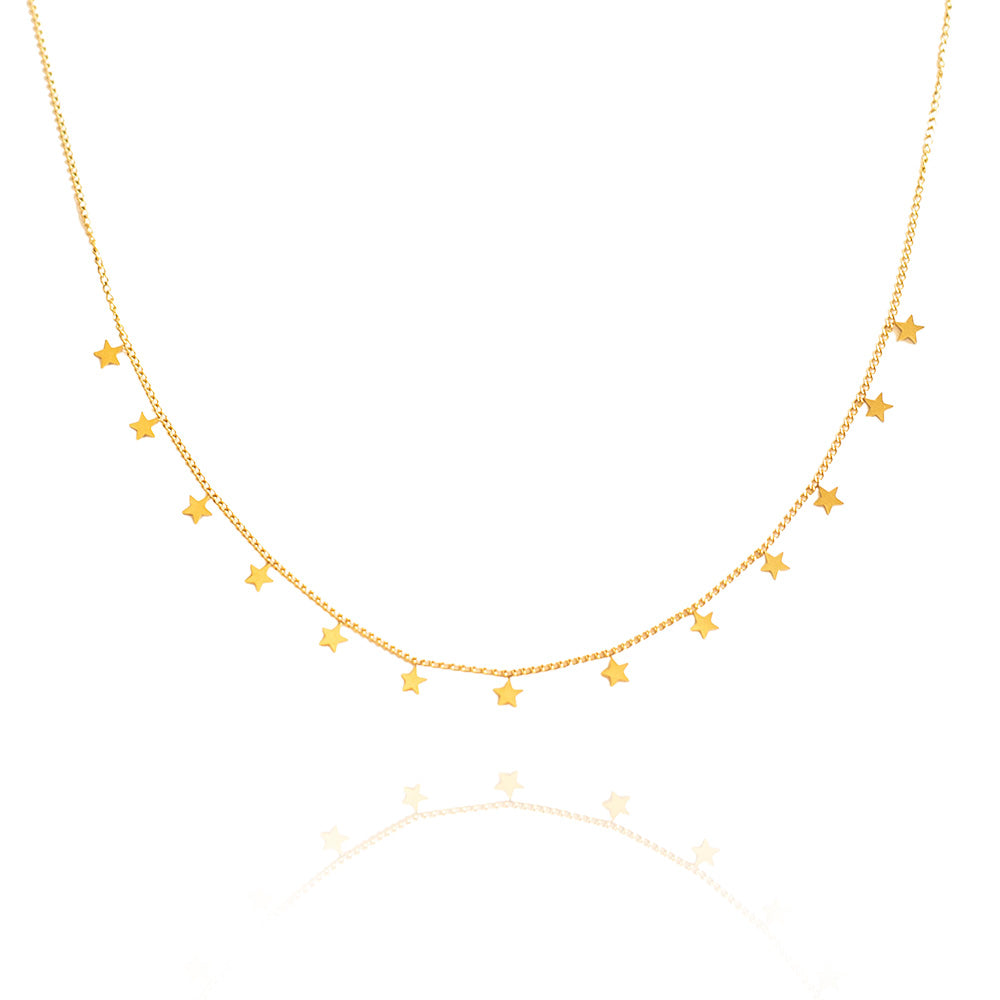 COLLAR ESTRELLAS MINI ı ORO