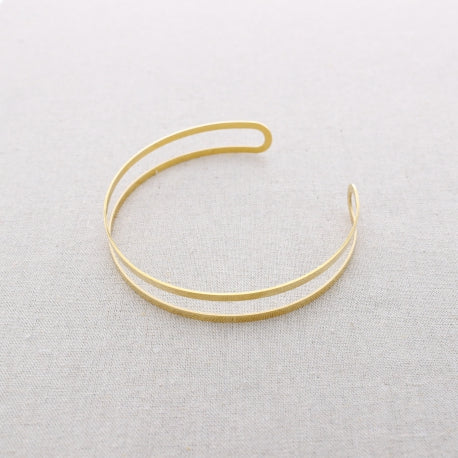 COLLAR CHOKER 2 PLANO DOBLE ı ORO