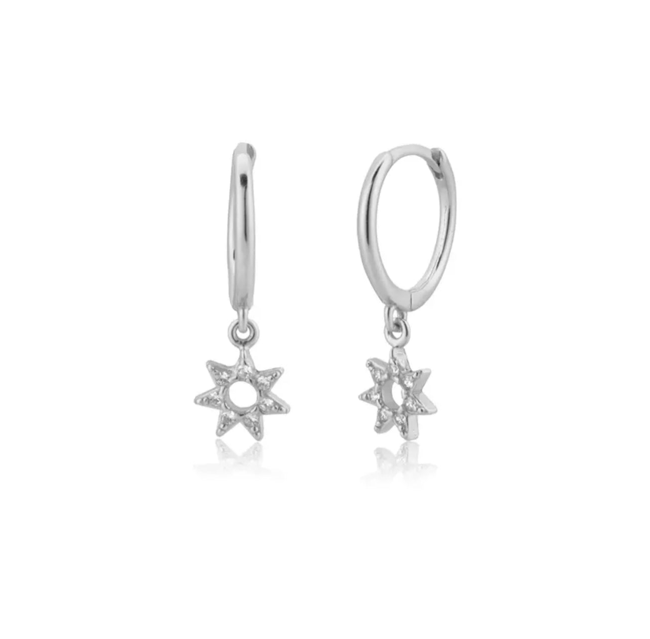 ARO MINI ESTRELLA ı CIRCONITA ı PLATA UD.
