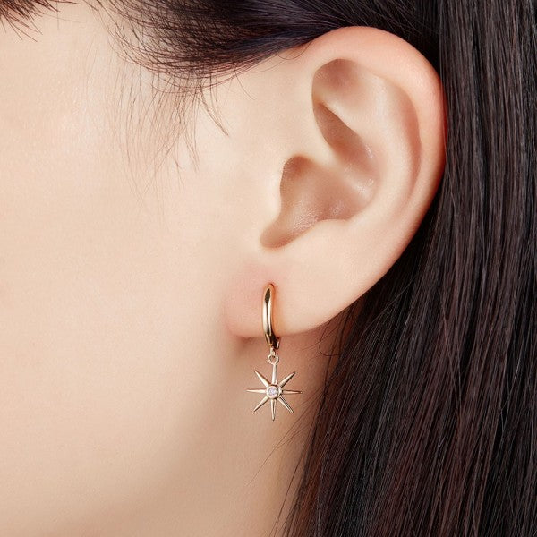 ARO MINI ESTRELLA ı CIRCONITA ı ORO UD.