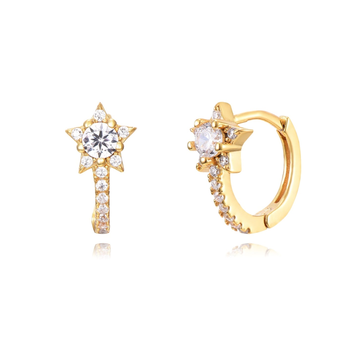 ARO MINI CIRCONITA ESTRELLA ı ORO UD.