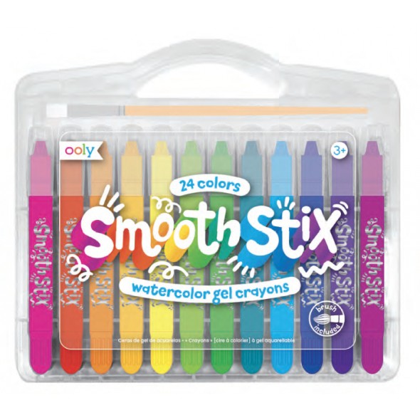 CERAS ACUARELABLES SMOOTH STIX - Set 24