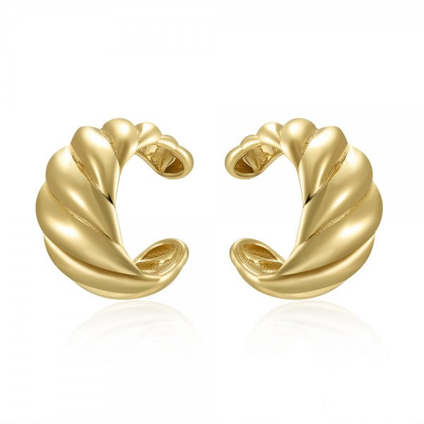 FALSO PIERCING EARCUFF CARACOLA ı ORO UD.