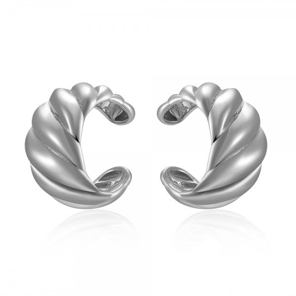 FALSO PIERCING EARCUFF CARACOLA ı PLATA UD.