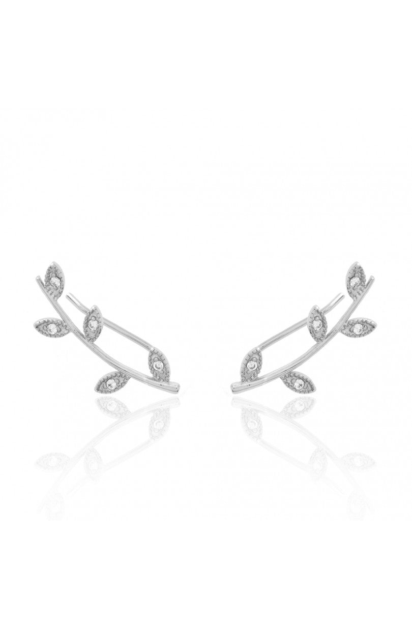 EARCUFF HOJAS ı PLATA UD.