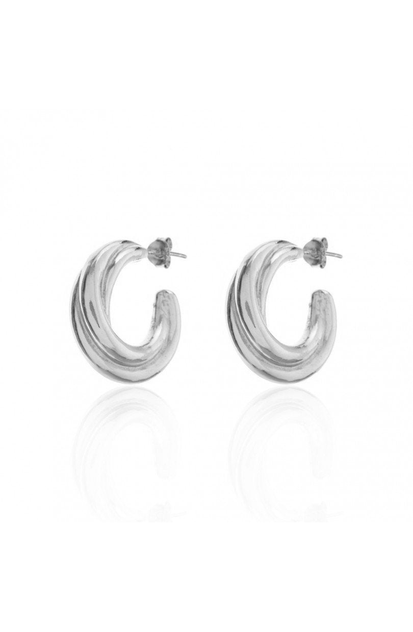 PENDIENTES AROS OUI ı PLATA - The wild stone