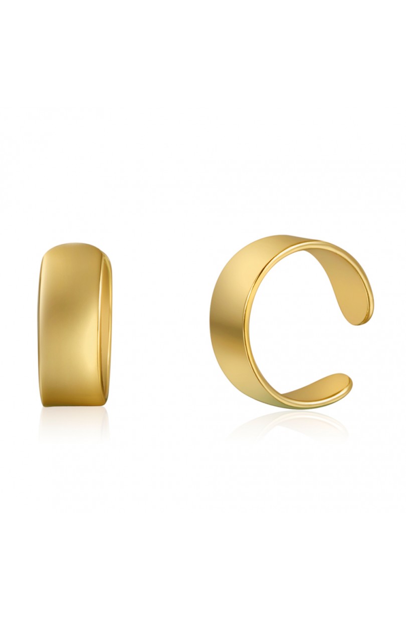 FALSO PIERCING EARCUFF PLANO ı ORO UD.