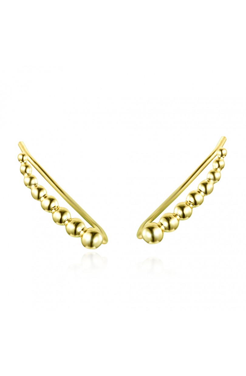 PENDIENTES EARCUFF PUNTOS MINI ı ORO - The wild stone
