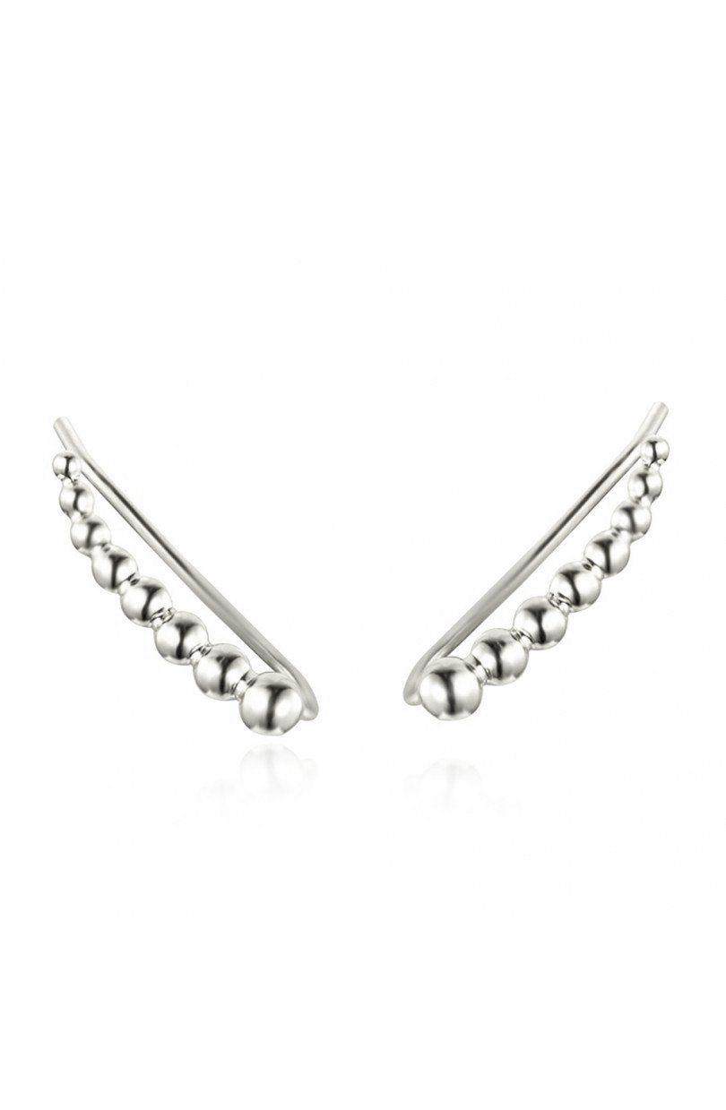 PENDIENTES EARCUFF PUNTOS MINI ı PLATA - The wild stone