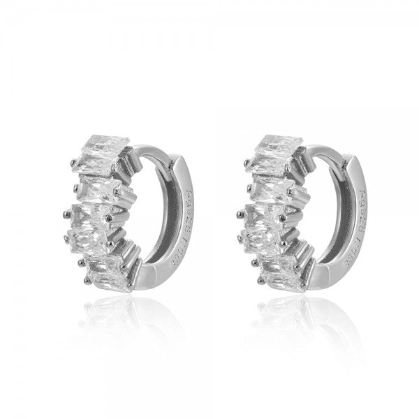 ARO MINI BAGUETTE ı CIRCONITA ı PLATA UD.